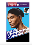 RED Professional Super Jumbo Stocking Cap Black #HDS02 - BPolished Beauty Supply