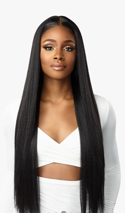 Sensationnel Synthetic HD Lace  Front Wig  - Butta Unit Straight 32" - BPolished Beauty Supply
