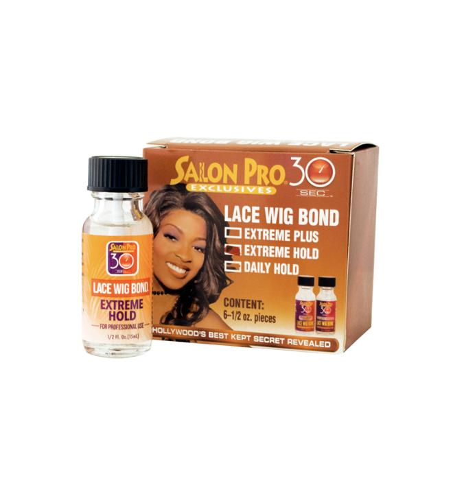 Salon Pro 30 Lace Wig Bond Extreme Hold 0.5 oz - BPolished Beauty Supply