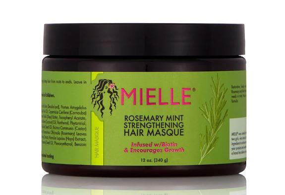 Mielle Organics Rosemary Mint Strengthening Hair Masque (12 oz.) - BPolished Beauty Supply