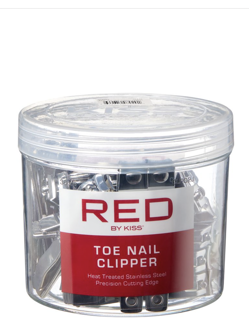Red Toe Nail Clipper CLP02J - BPolished Beauty Supply