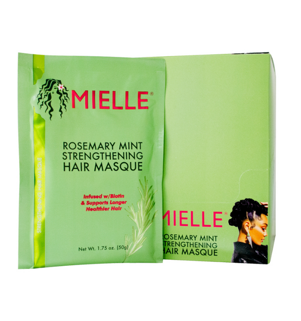 Mielle Organics Rosemary Mint Strengthening Hair Masque 1.75 oz - BPolished Beauty Supply
