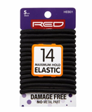 RED Elastic Band 14/ct, 5 #HEB01 - BPolished Beauty Supply